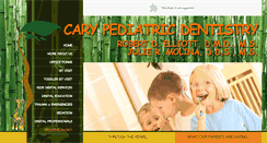 Desktop Screenshot of carypediatricdentistry.com